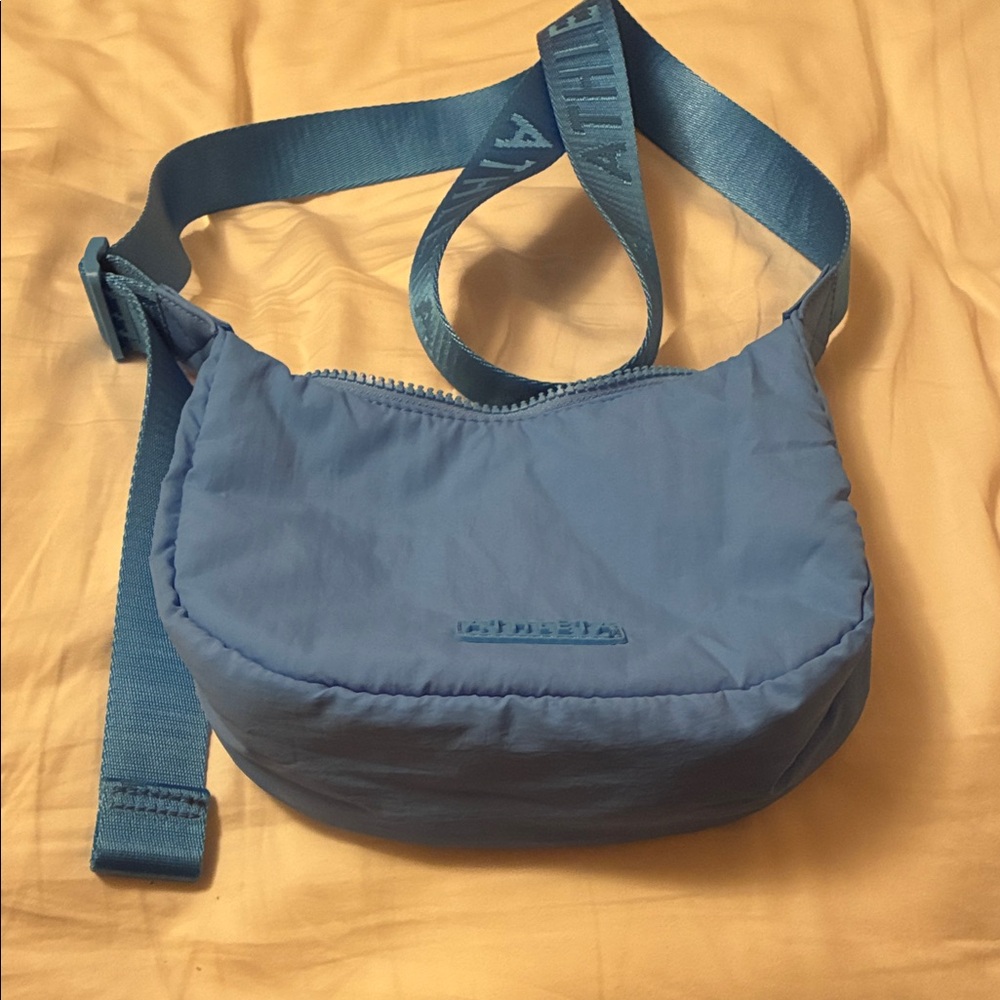 Athleta  Blue Crossbody Shoulder Bag